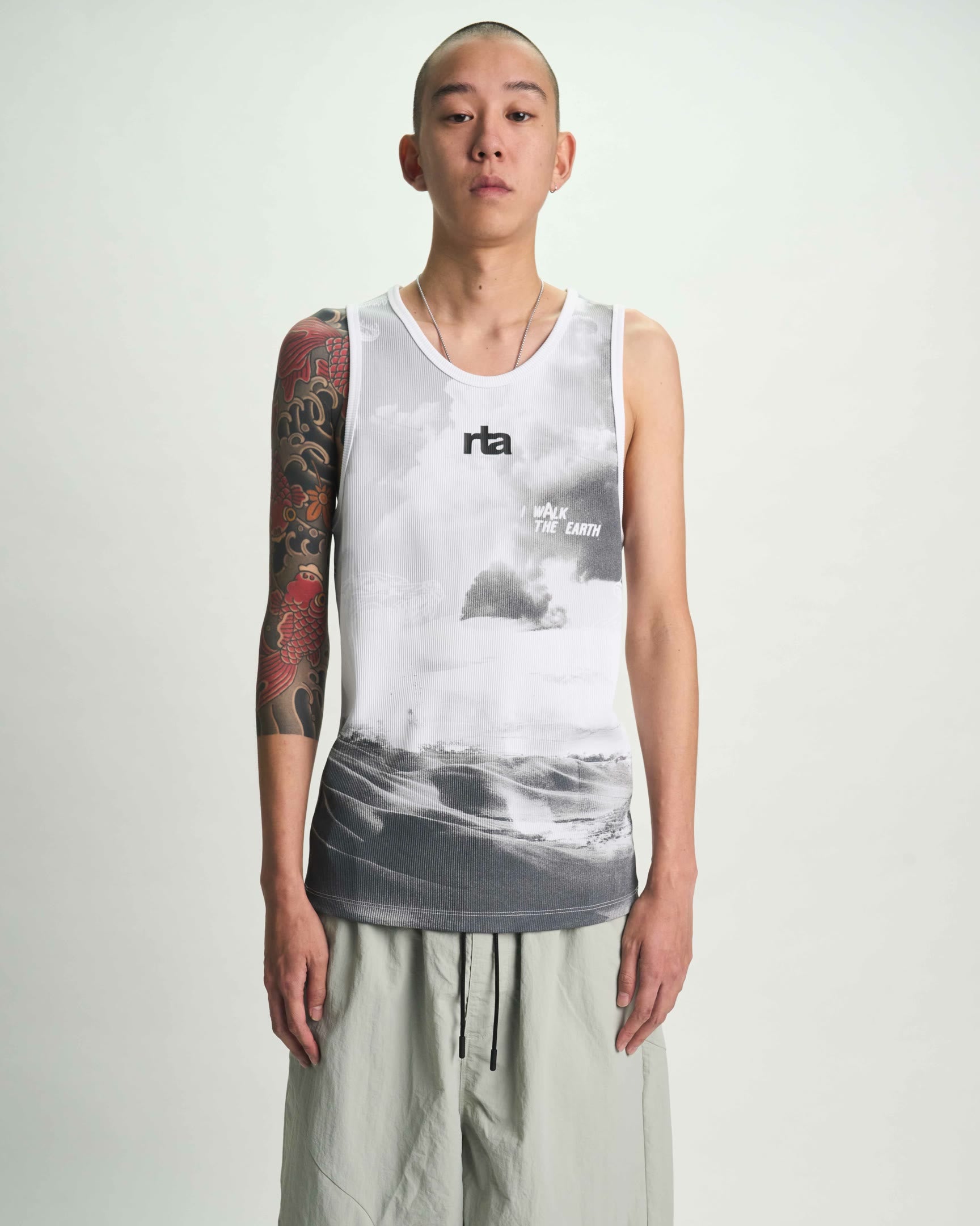 Men's Grey Premium Tank Top | RTA