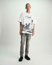 Stone Grey Clayton Skinny Jeans - Styled Look | RTA