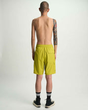 Citron Miguel Swim Trunk with Cargo Pockets - On Model Back | RTA