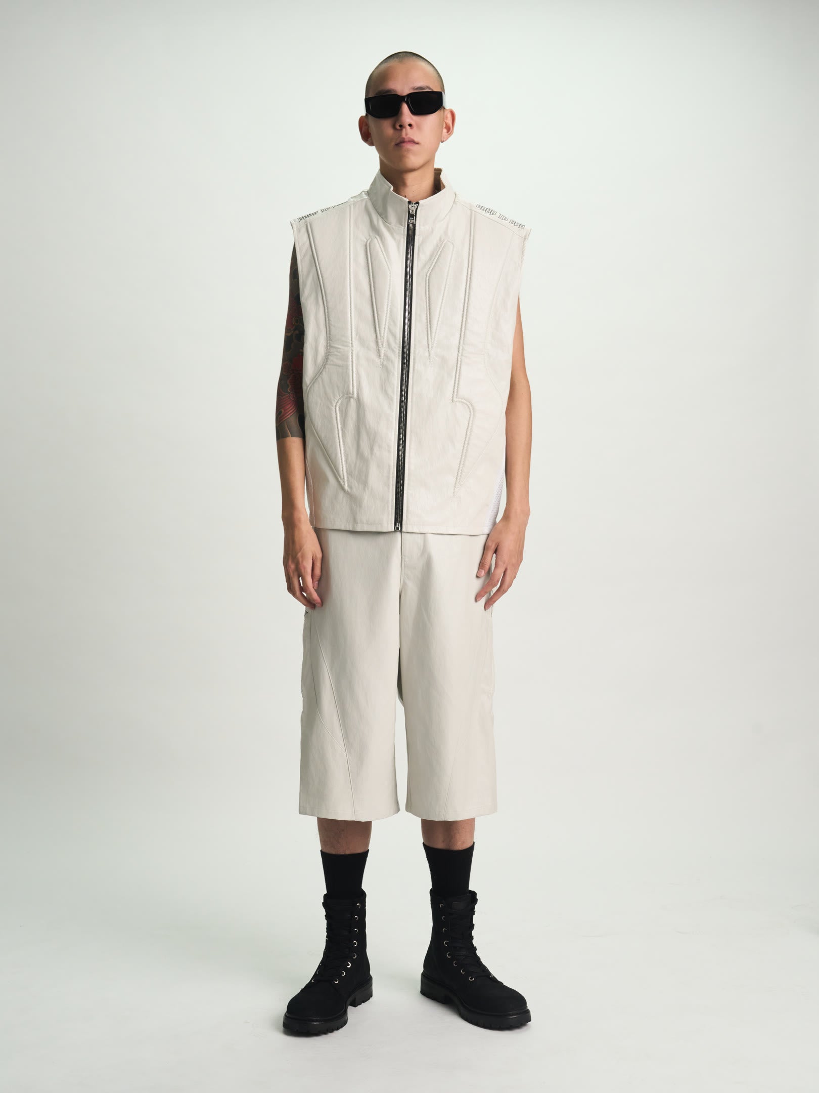 RAMI BIKER SHORT | GREY