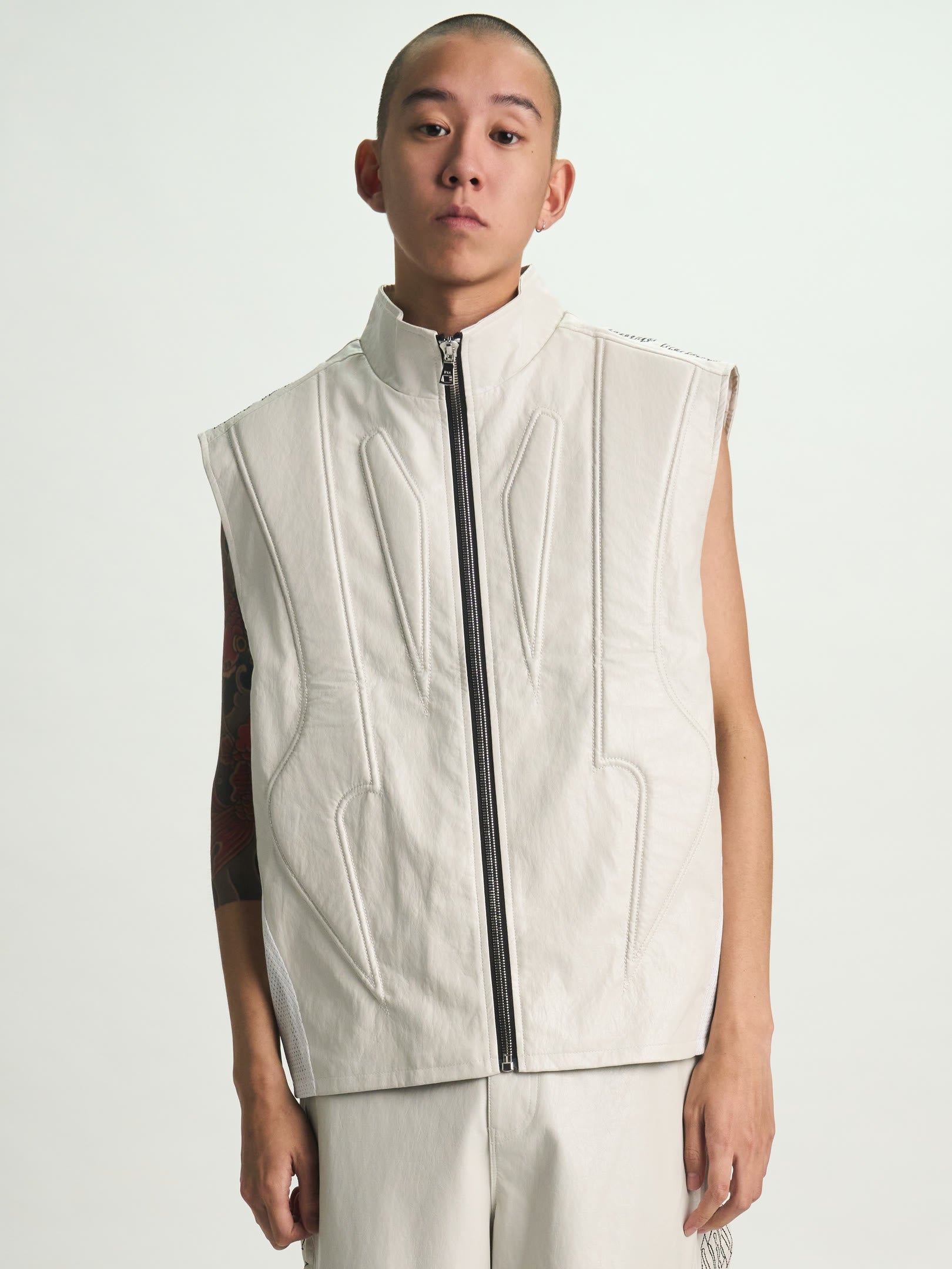 NOE BIKER VEST | GREY