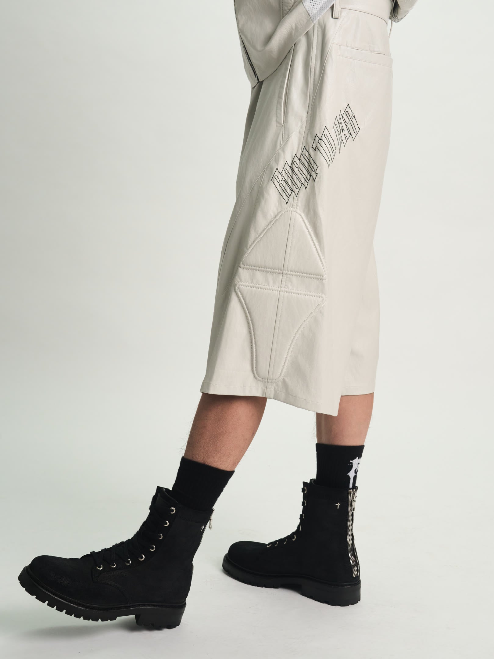 RAMI BIKER SHORT | GREY