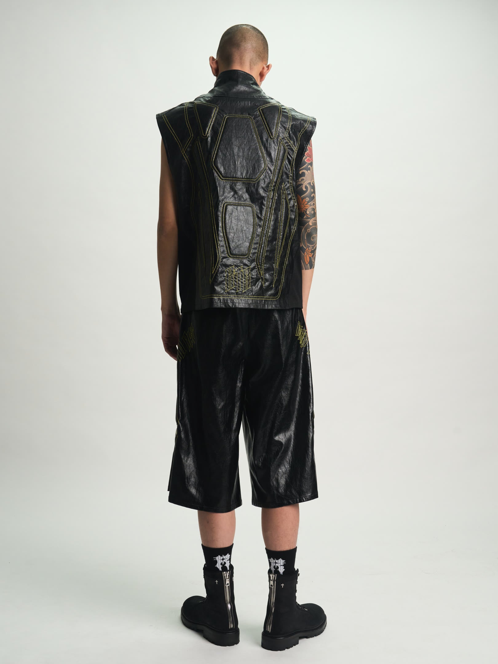 RAMI BIKER SHORT | BLACK