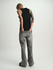 MAEL SLIM FLARE JEAN | STONE HAZE