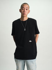 LIAM SHORT SLEEVE TEE | BLACK RAZOR TYPE