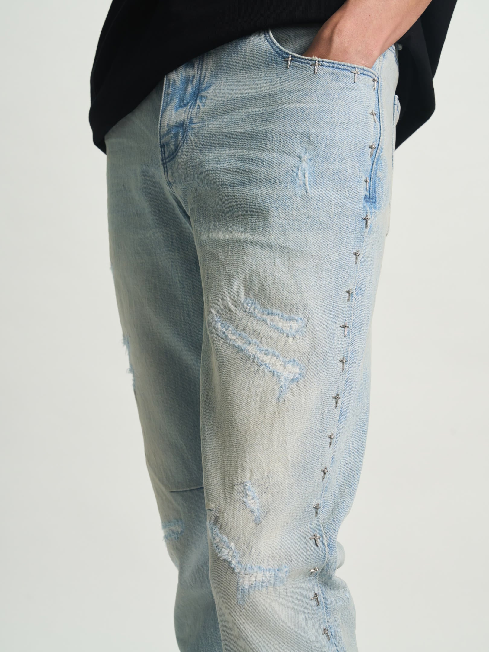BRYANT SKINNY JEAN | SOFT HORIZON SIDE CROSS