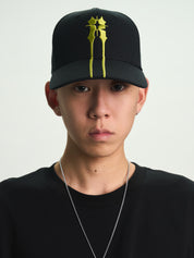 MARS BASEBALL HAT | BLACK SPIKED R