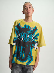 ANSON MUSCLE TEE | CITRON RACING BEETLE