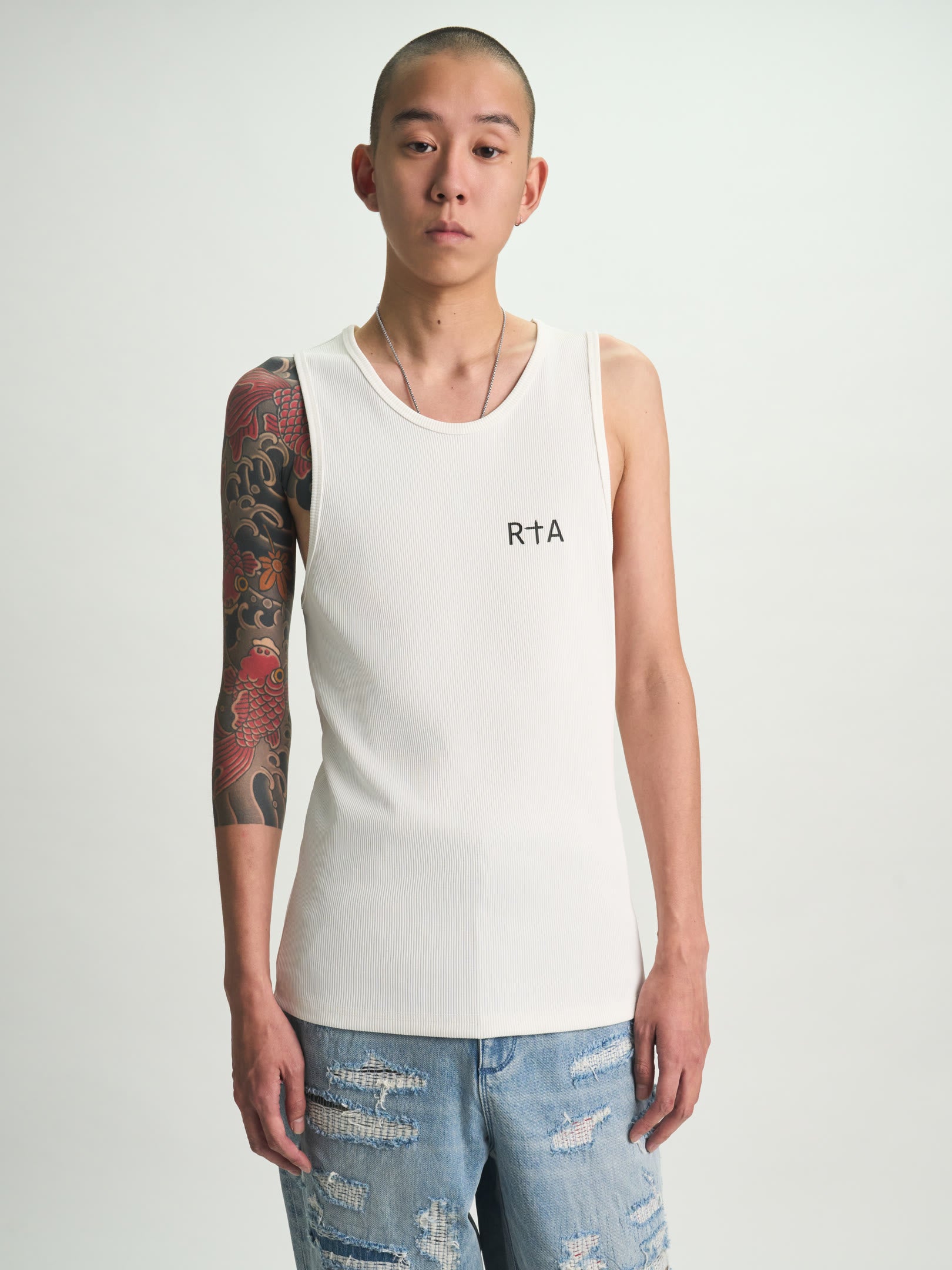 SYLVAIN TANK TOP | WHITE