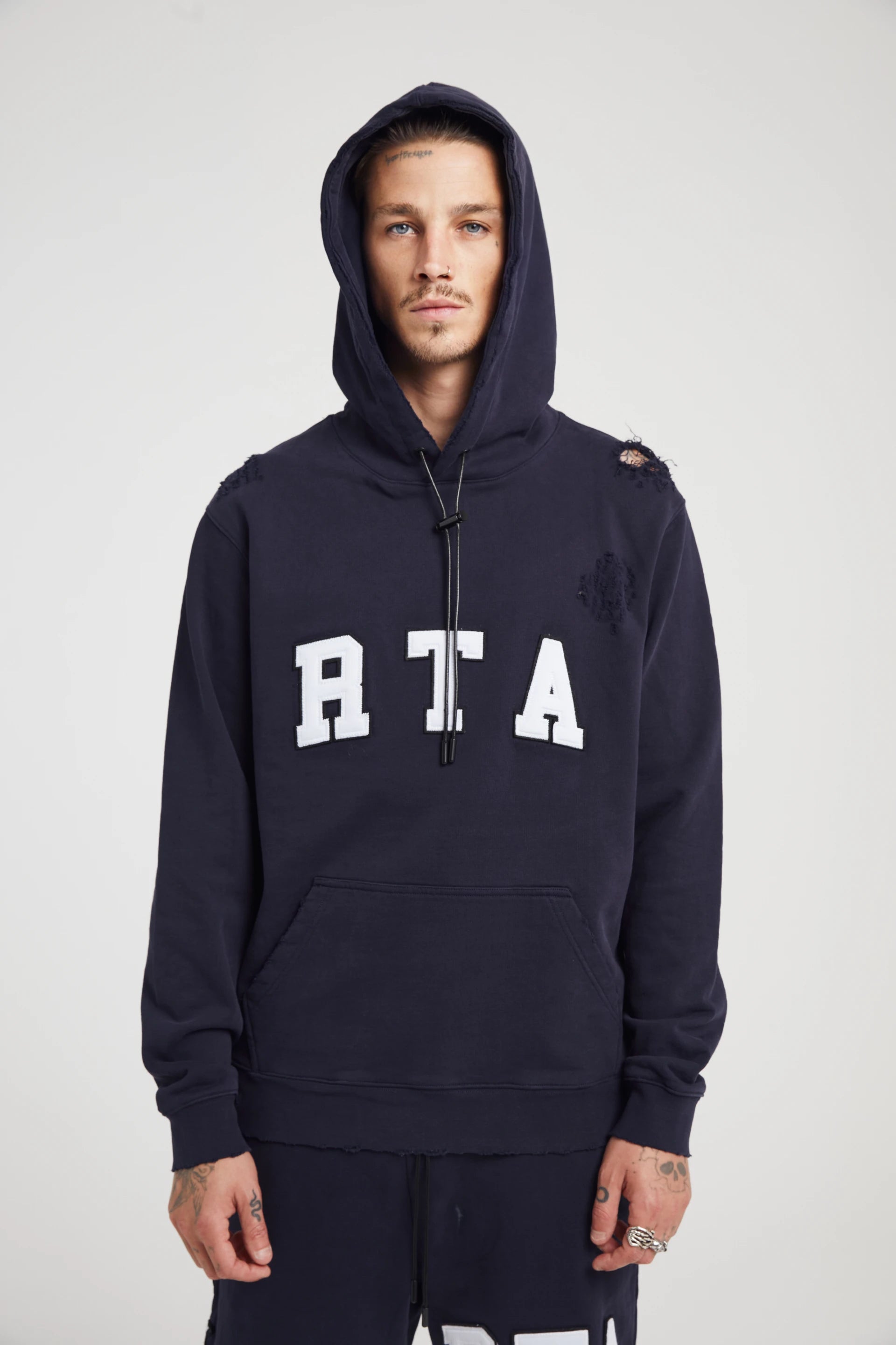 MARKUS HOODIE | NAVY COLLEGIATE