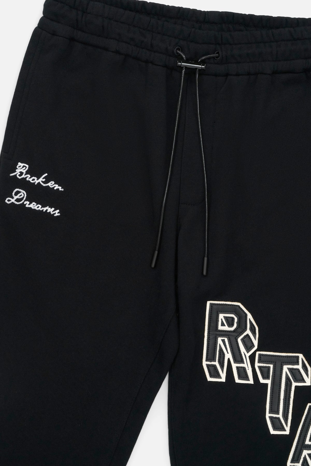 OWEN SWEATPANT | BLACK COLLEGIATE BROKEN DREAMS