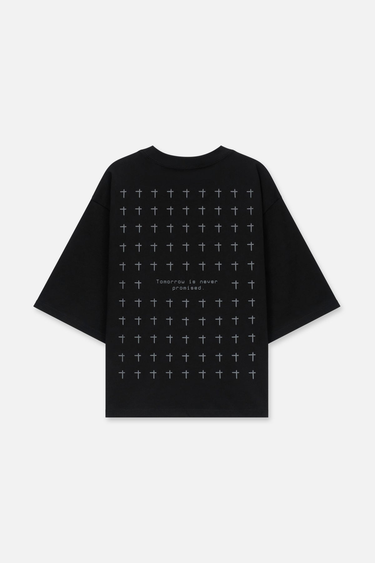 AUSTIN SHORT SLEEVE TEE | BLACK DDG GRID