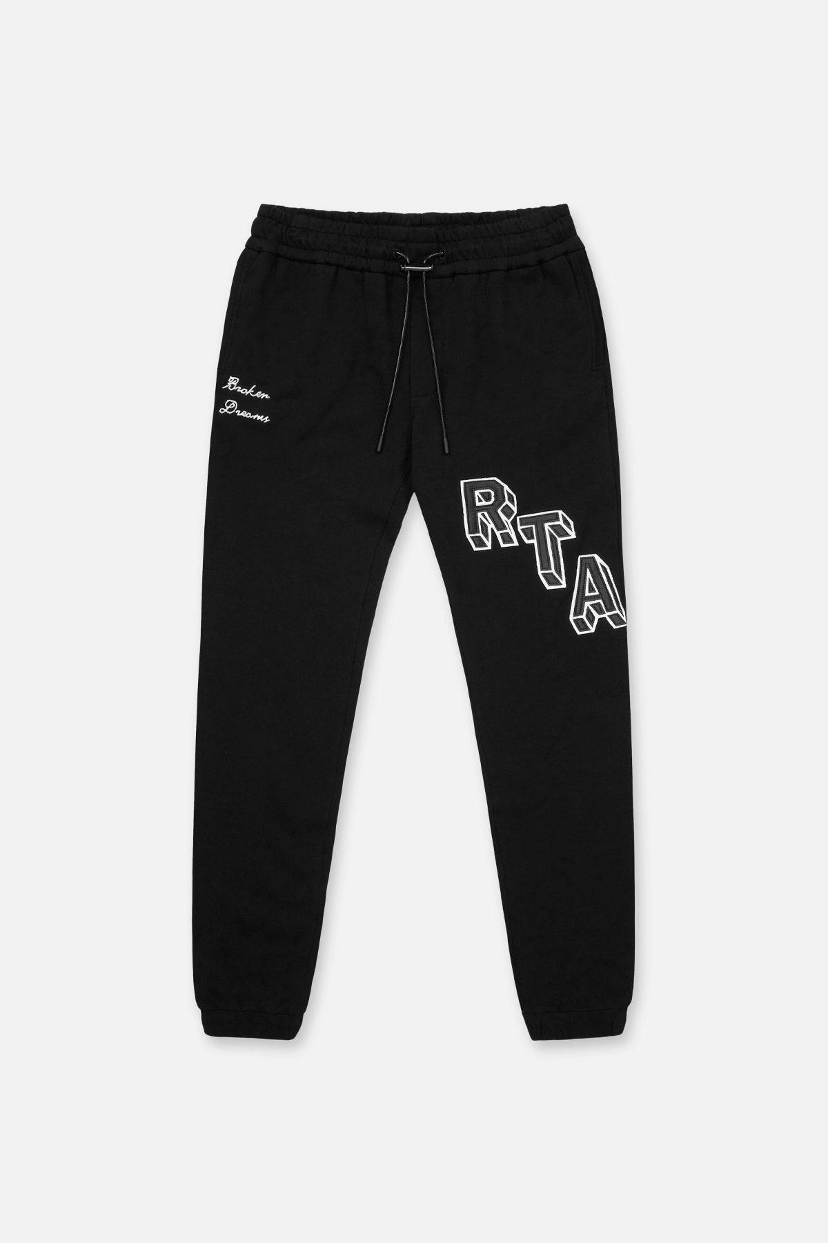 OWEN SWEATPANT | BLACK COLLEGIATE BROKEN DREAMS