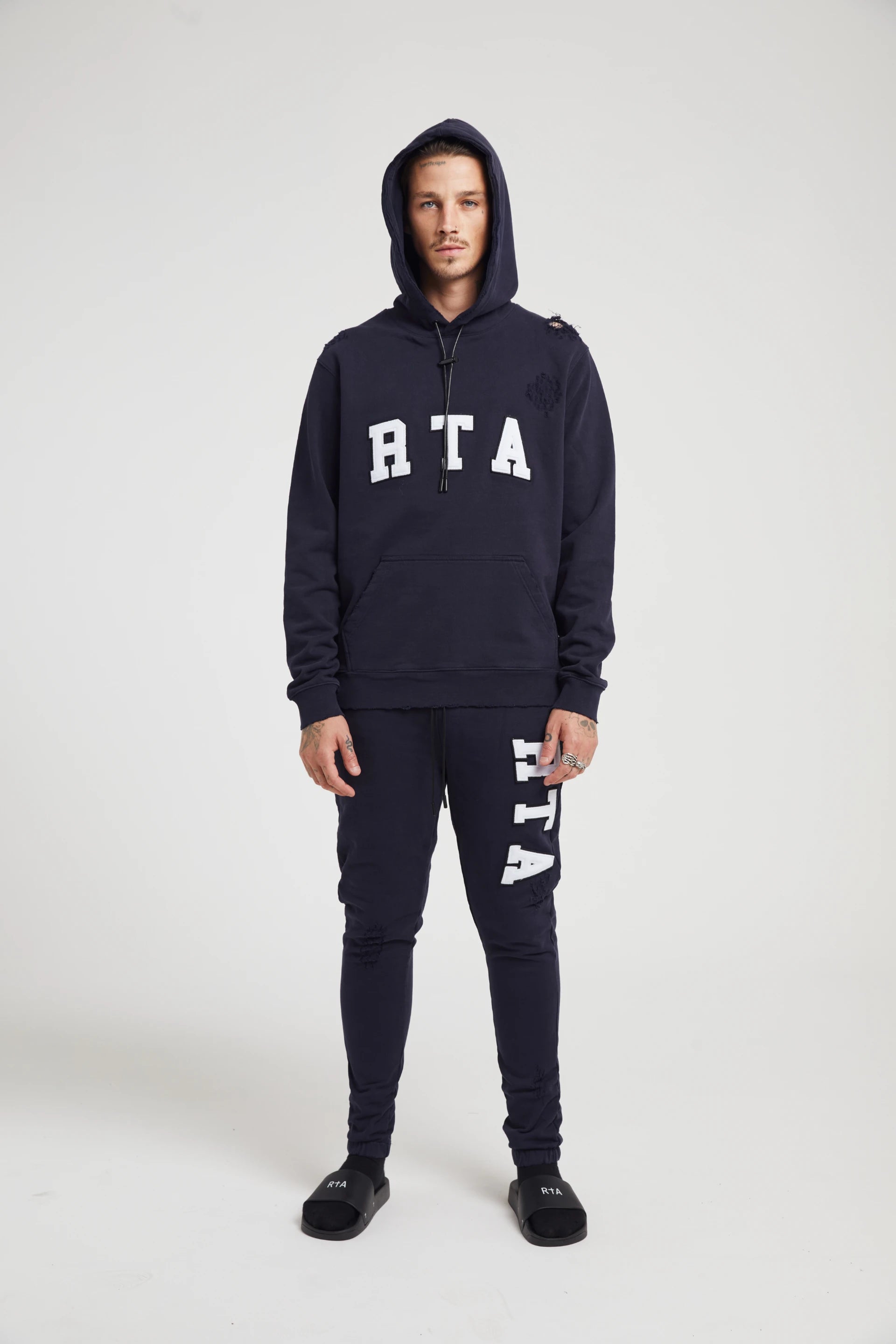 MARKUS HOODIE | NAVY COLLEGIATE