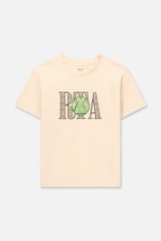 Kids Lawson Tee Bone Dollar Stamp - Front View, dollar pyramid graphic | RTA