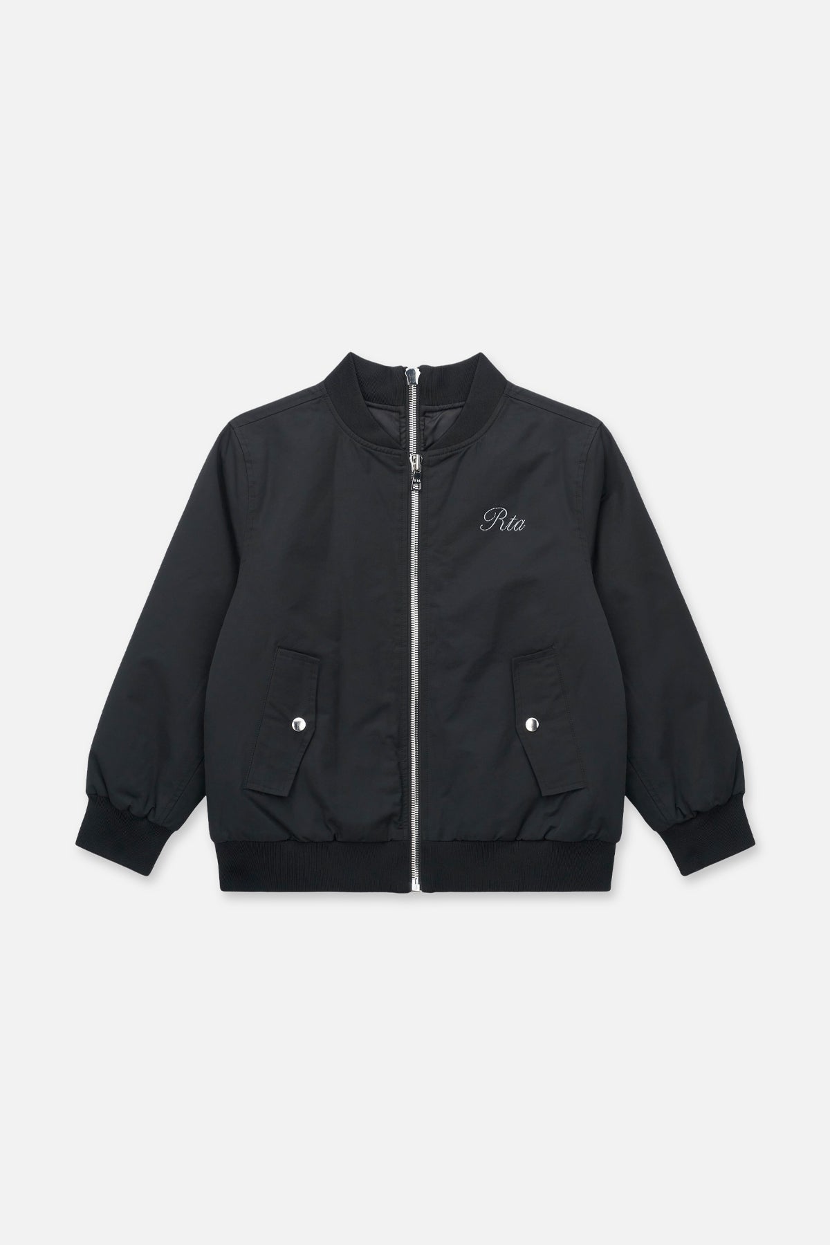 KIDS RUEN HALF HALF BOMBER | BLACK