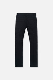 KIDS CARLO BACK DART SKINNY JEAN | BLACK MULTI CROSS