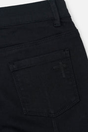 KIDS CARLO BACK DART SKINNY JEAN | BLACK MULTI CROSS