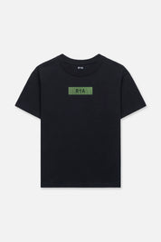 KIDS LAWSON SHORT SLEEVE TEE | BLACK BINARY LOGO