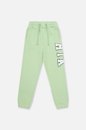 KIDS EWAN SWEATPANT | GREEN COLLEGIATE