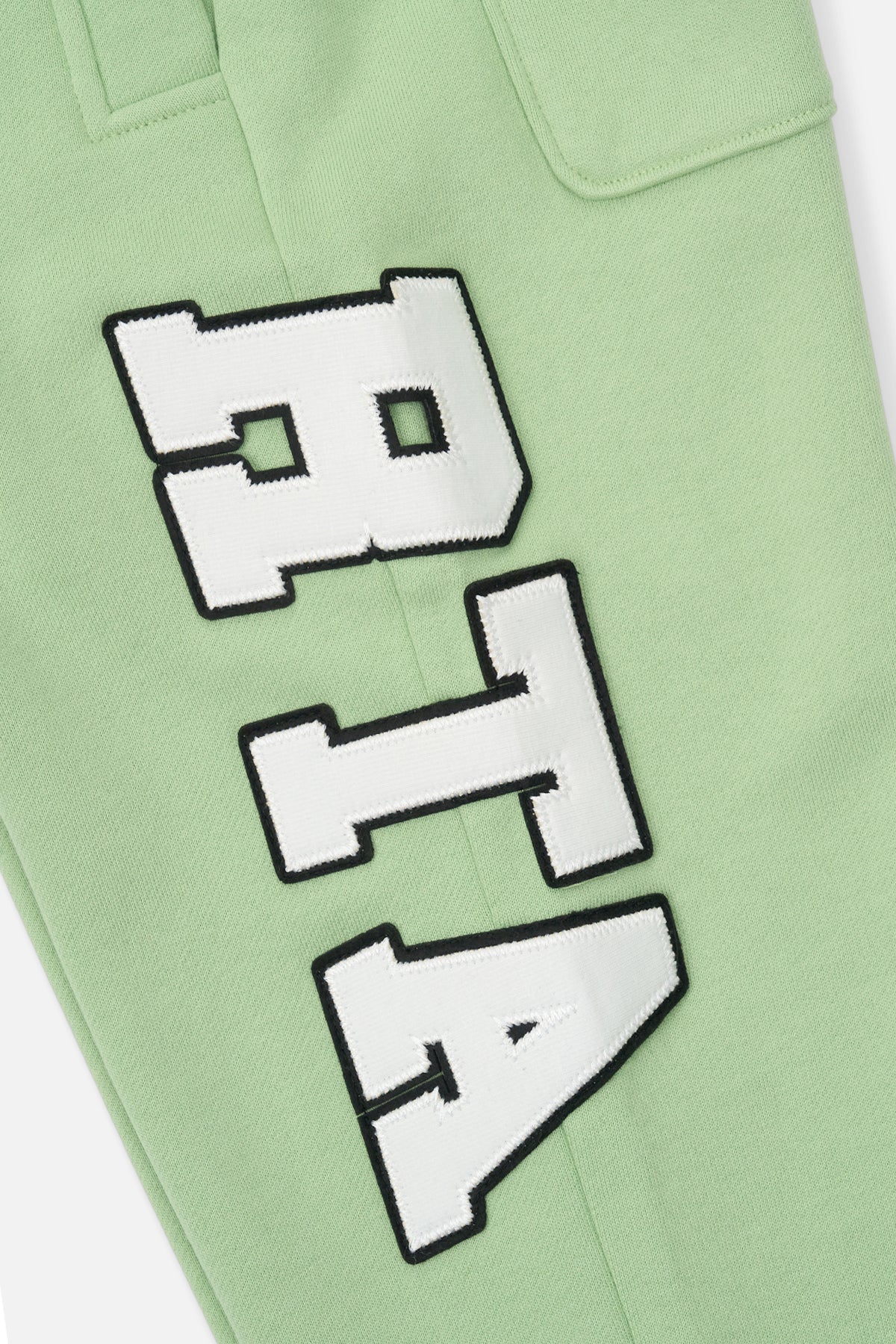 KIDS EWAN SWEATPANT | GREEN COLLEGIATE
