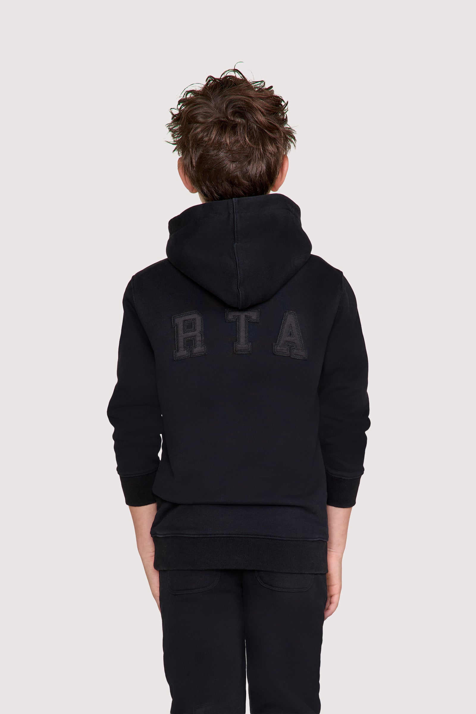 KIDS EDEN HOODIE | BLACK COLLEGIATE