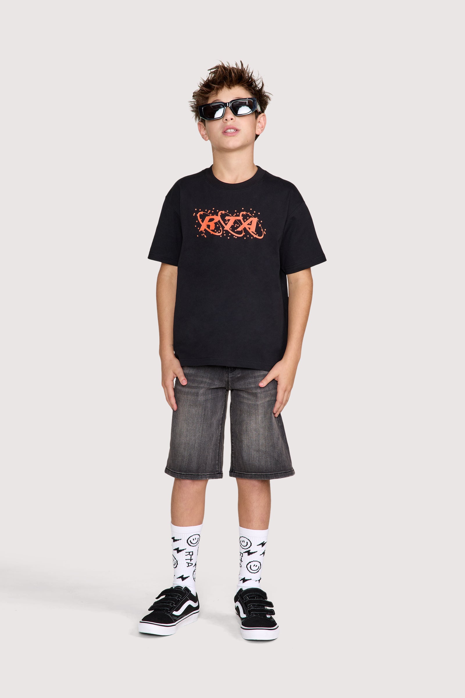 KIDS GROVE BERMUDA SHORT | MIDNIGHT ASH