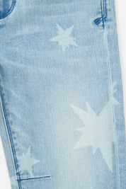 KIDS BENSON SKINNY JEAN | OCEAN MIST ALL OVER STAR