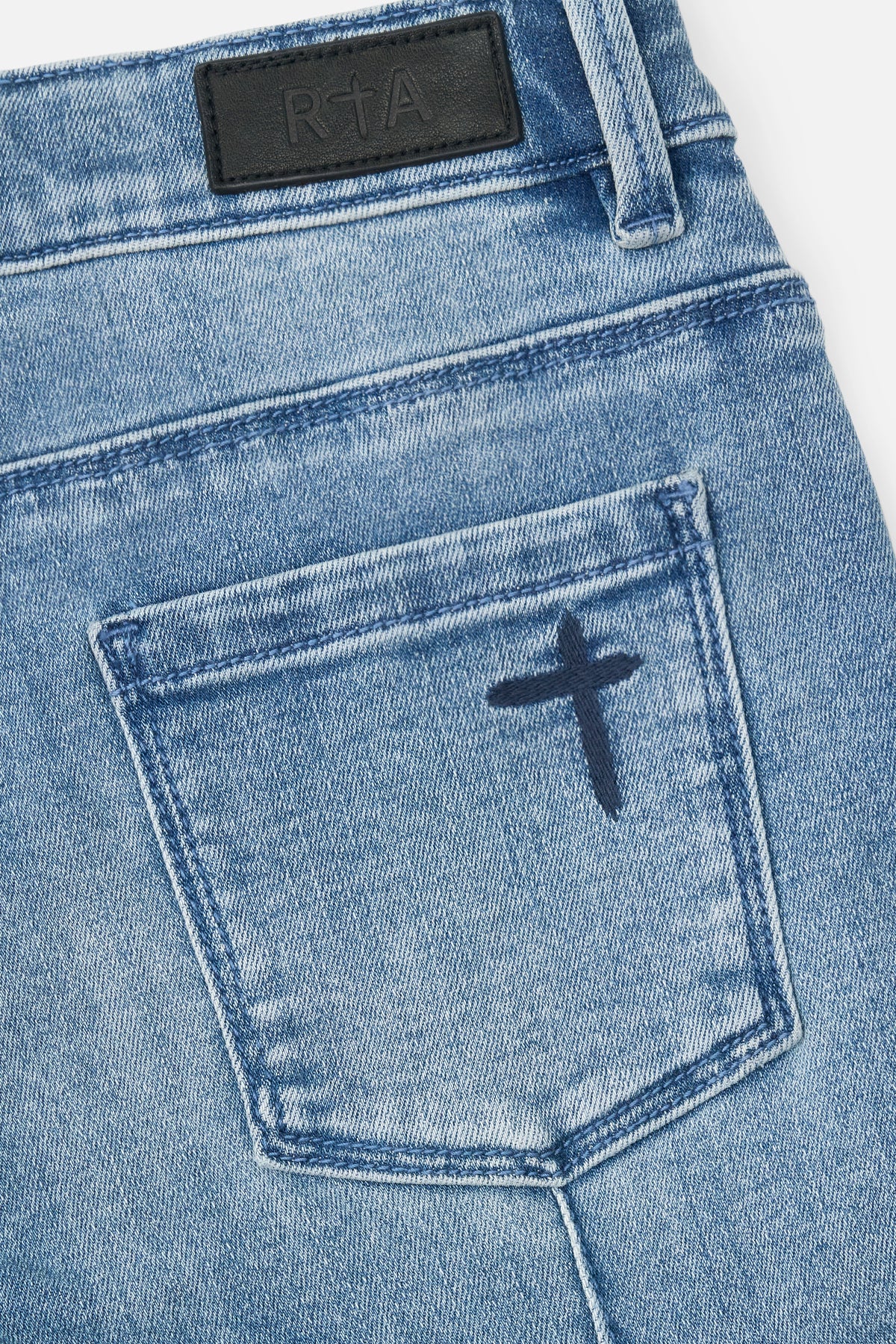 KIDS CARLO BACK DART SKINNY JEAN | GLACIER BLUE