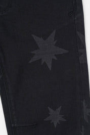 KIDS BENSON SKINNY JEAN | BLACK ALL OVER STAR