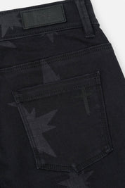 KIDS BENSON SKINNY JEAN | BLACK ALL OVER STAR
