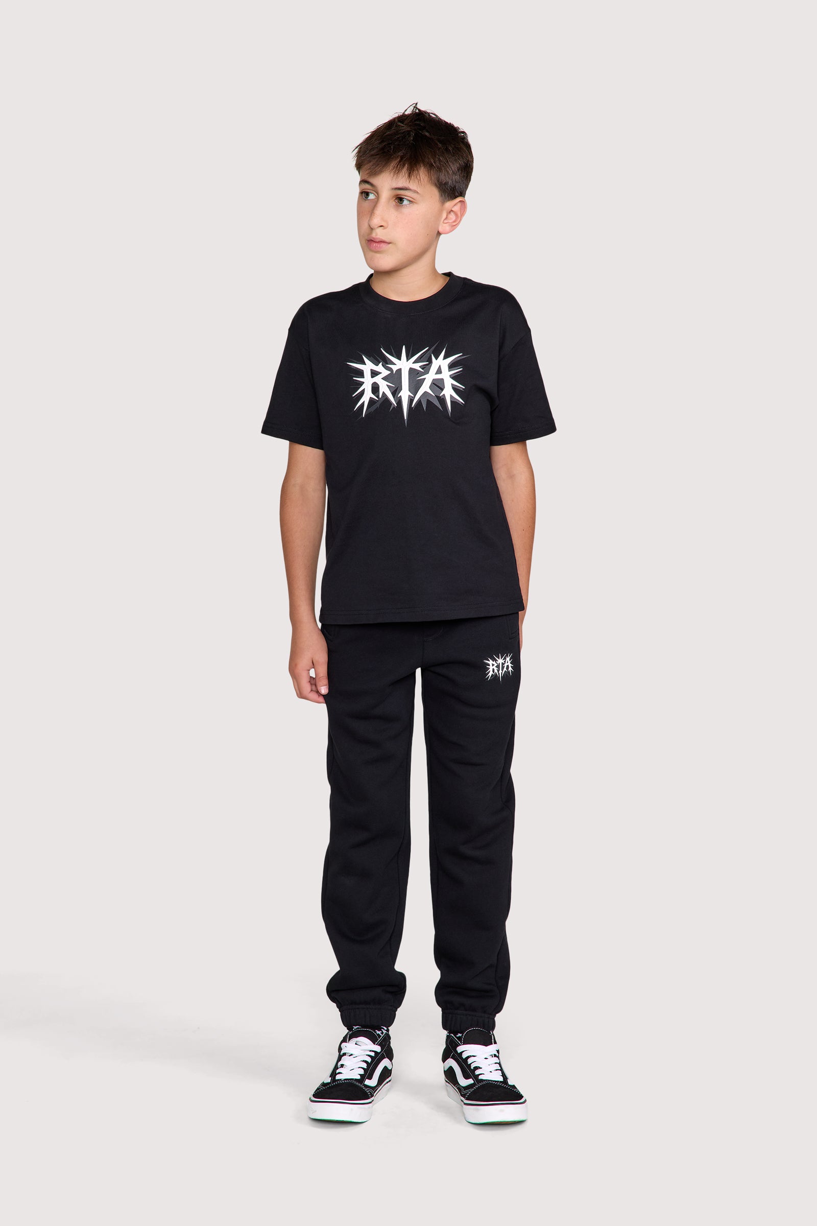 KIDS EWAN SWEATPANT | BLACK SPIKE RTA
