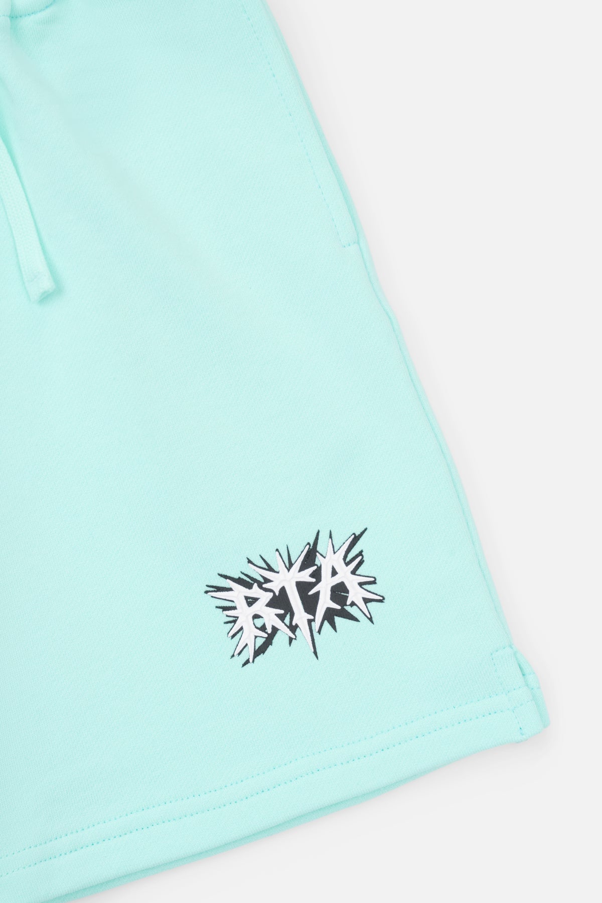 KIDS CONNER SWEAT SHORT | TURQUOISE SPIKE RTA