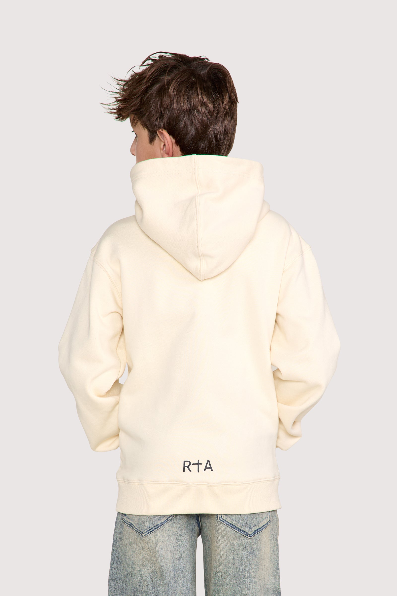KIDS EDEN PULLOVER HOODIE | RAW SAND DIGGER