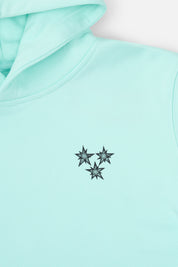 KIDS EDEN PULLOVER HOODIE | TURQUOISE SPIKE RTA