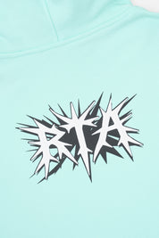 KIDS EDEN PULLOVER HOODIE | TURQUOISE SPIKE RTA
