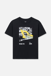 KIDS LAWSON SHORT SLEEVE TEE | BLACK DIGGERS