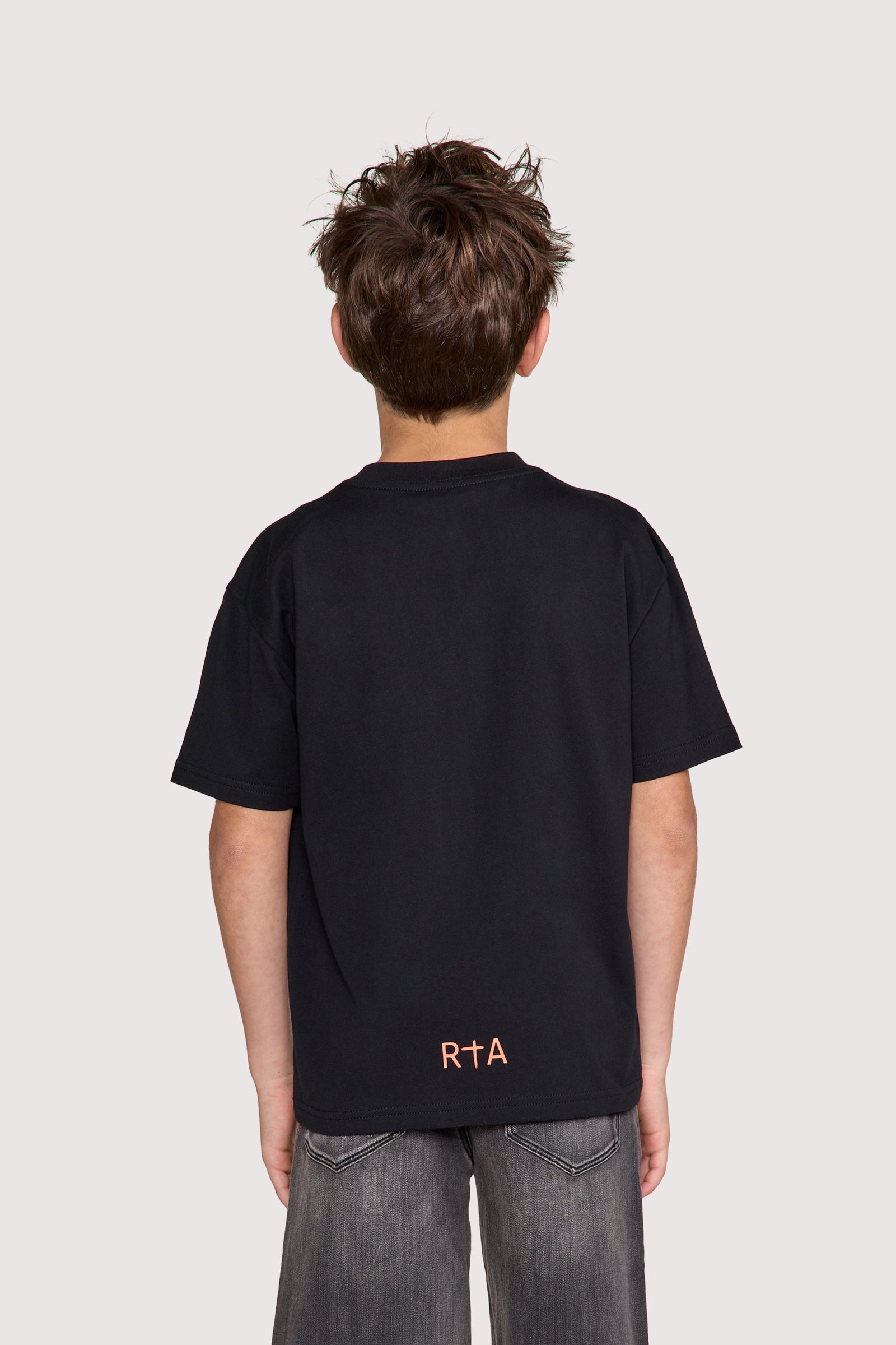 KIDS LAWSON SHORT SLEEVE TEE | BLACK PLANETARY RTA