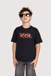 KIDS LAWSON SHORT SLEEVE TEE | BLACK PLANETARY RTA