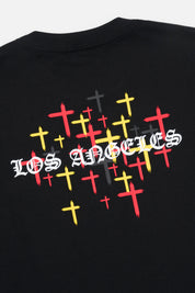 KIDS LAWSON SHORT SLEEVE TEE | BLACK OLD ENGLISH LA