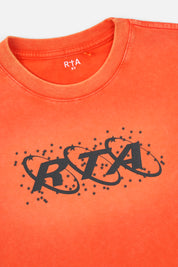KIDS LAWSON SHORT SLEEVE TEE | ORANGE PLANETARY RTA