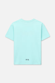 KIDS LAWSON SHORT SLEEVE TEE | TURQUOISE PLANETARY RTA