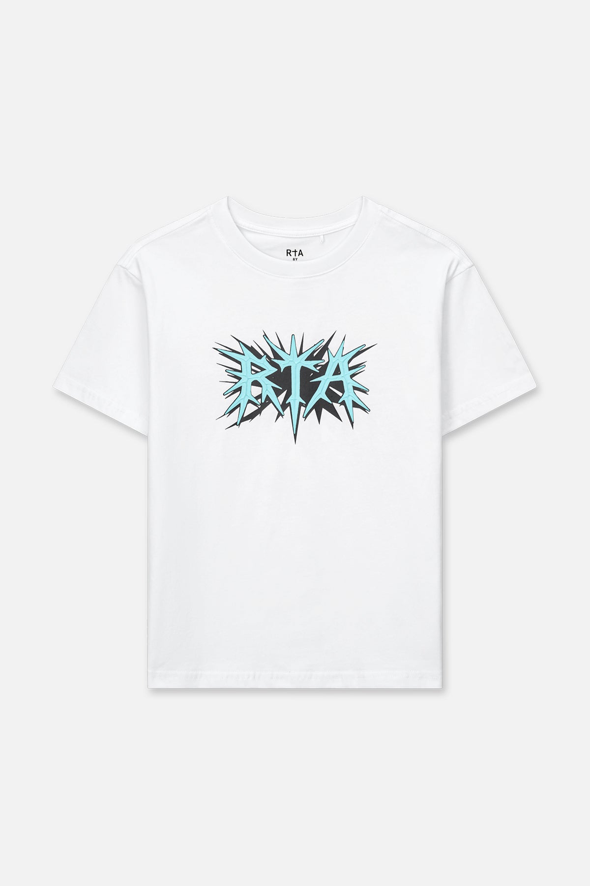 KIDS LAWSON SHORT SLEEVE TEE | WHITE SPIKE RTA