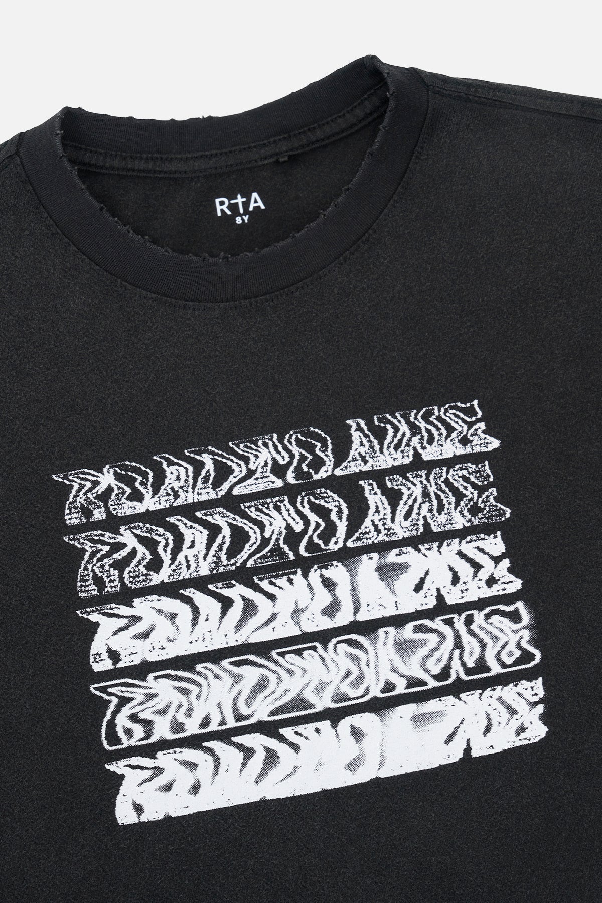 KIDS SEAN LAYERED TEE | BLACK SMOKEY RTA