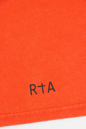 KIDS HOLLIS LONG SLEEVE TEE | ORANGE PLANETARY RTA