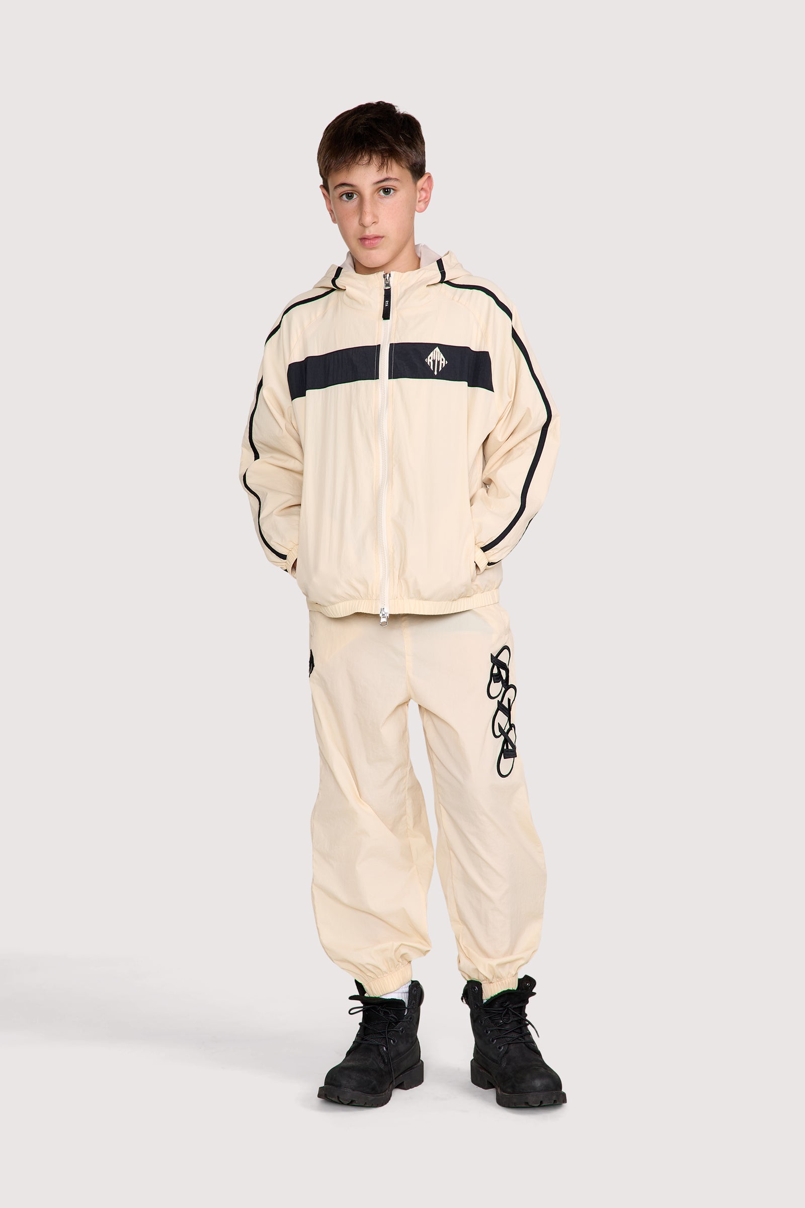 KIDS KAI TRACK PANT | RAW SAND