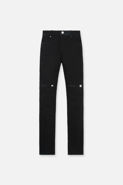 CLAYTON SKINNY JEAN | BLACK PAUSE PLAY