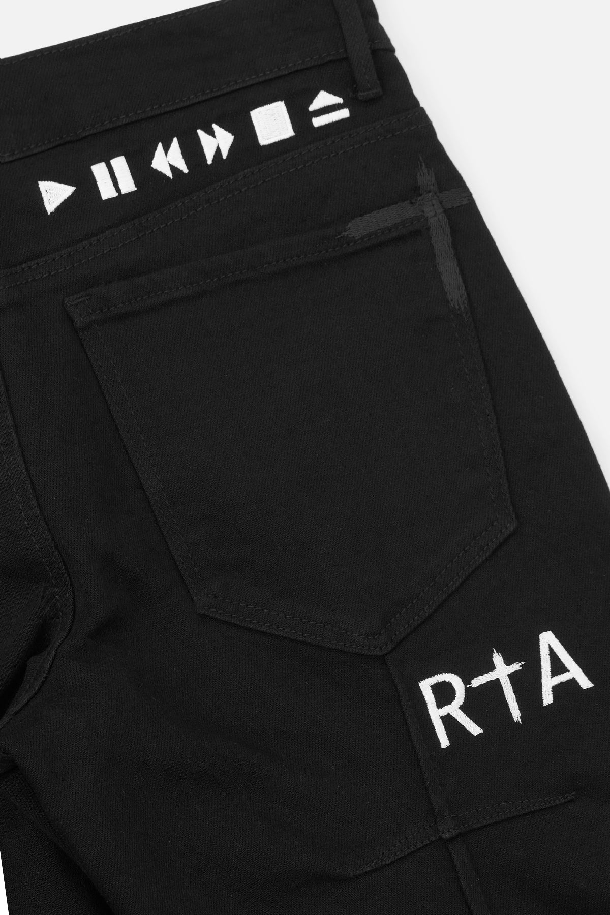 Men's Black Premium Skinny Jeans Clayton | RTA