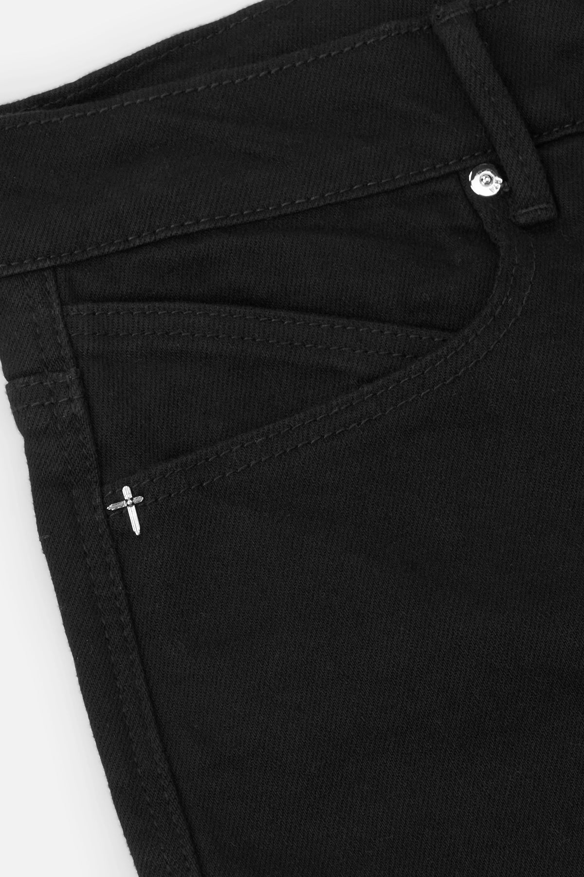 CLAYTON SKINNY JEAN | BLACK PAUSE PLAY