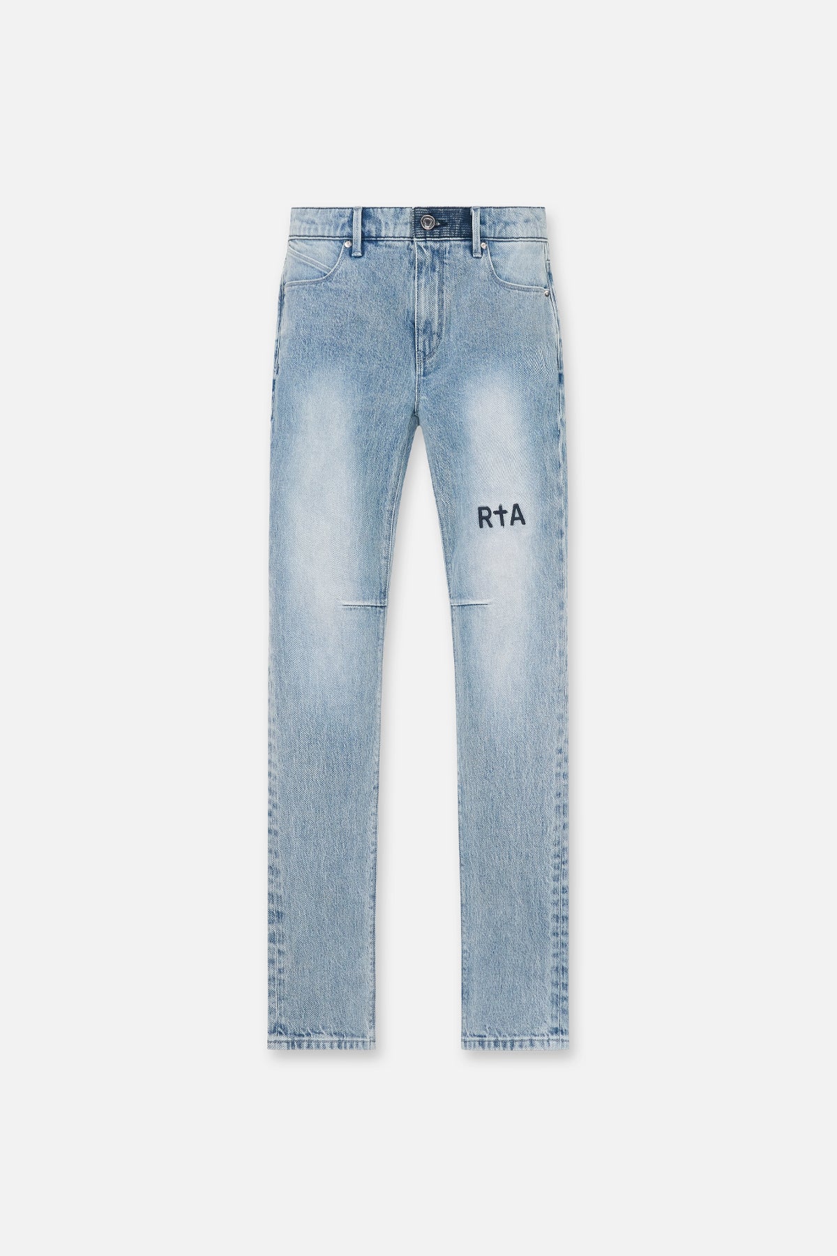 CLAYTON SKINNY JEAN | LIGHT WASH FADED